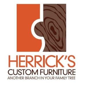 Herrick's Custom Furniture & Cabinets Logo