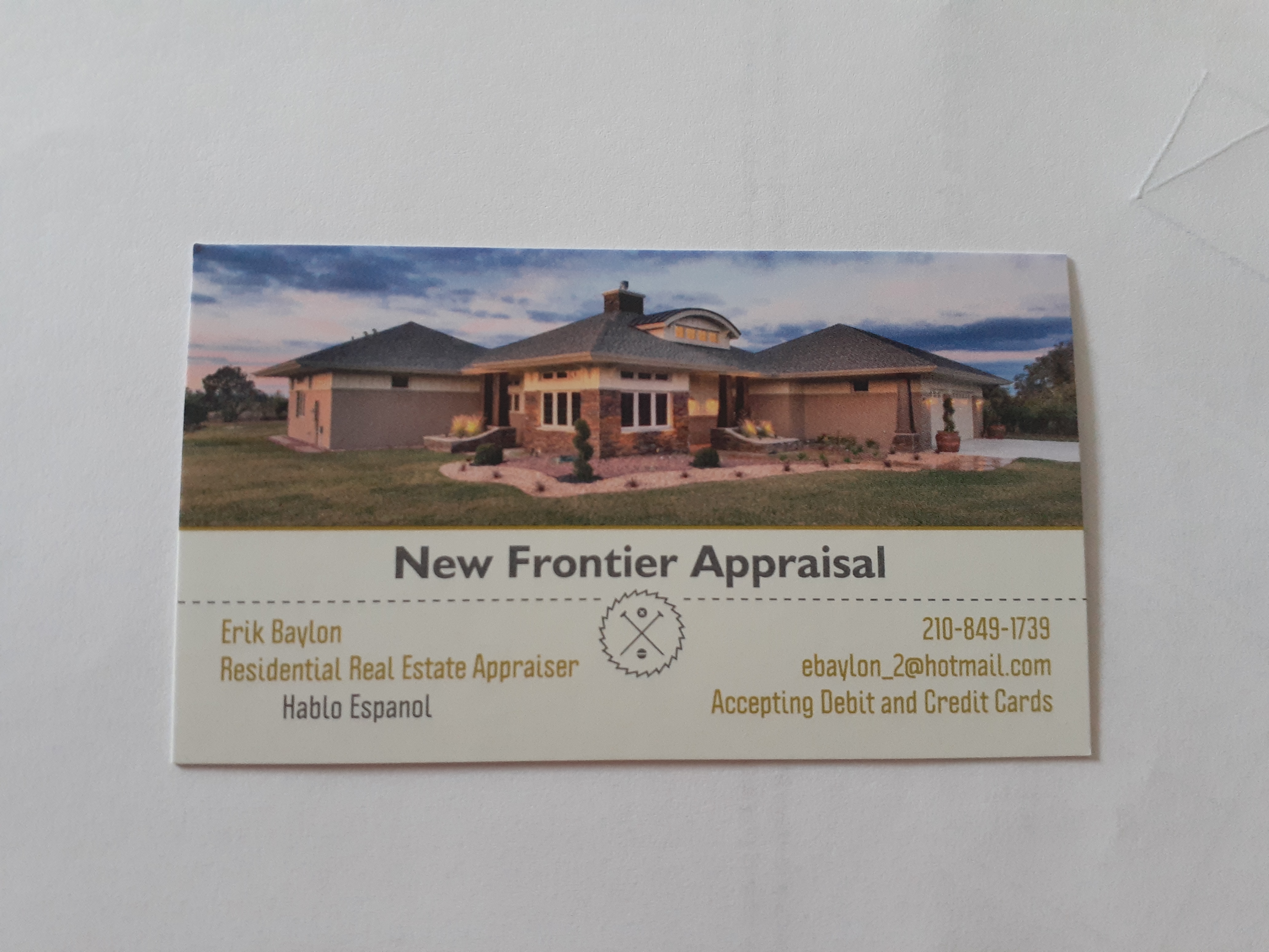New Frontier Appraisal Logo