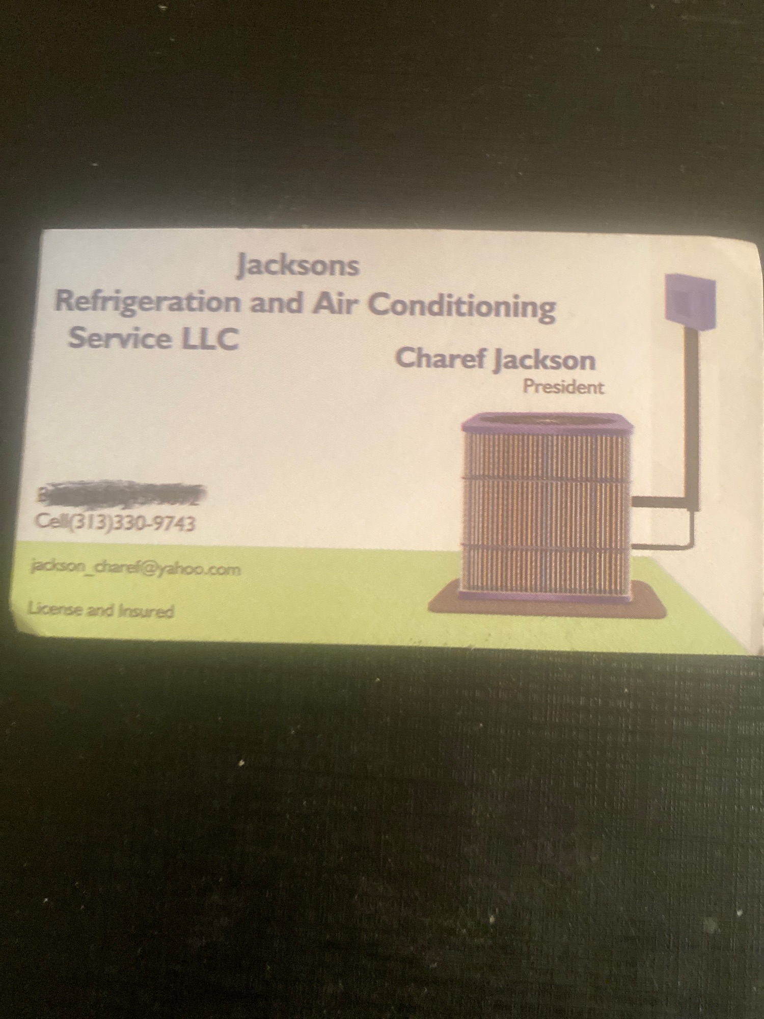 Jackson's Refrigeration and Air Conditioning Service, LLC Logo
