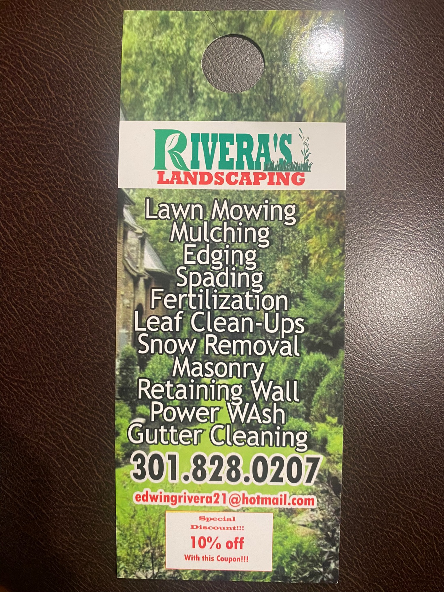 Rivera's Landscaping LLC Logo