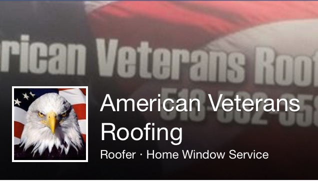 American Veteran's Roofing Logo