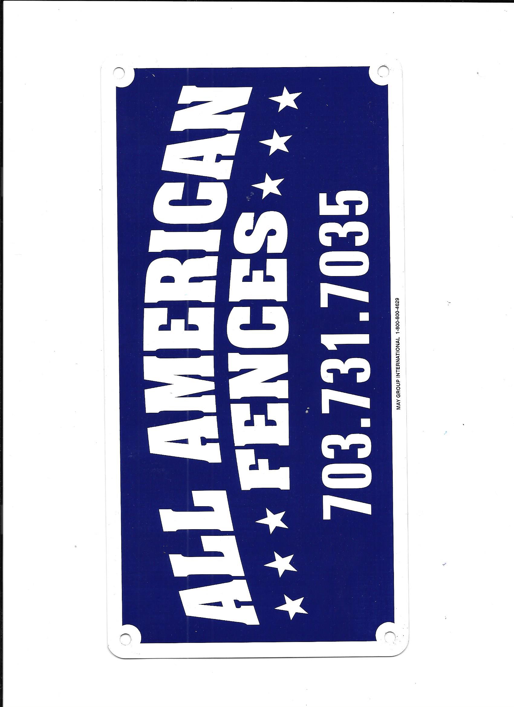 All American Fences, Inc. Logo