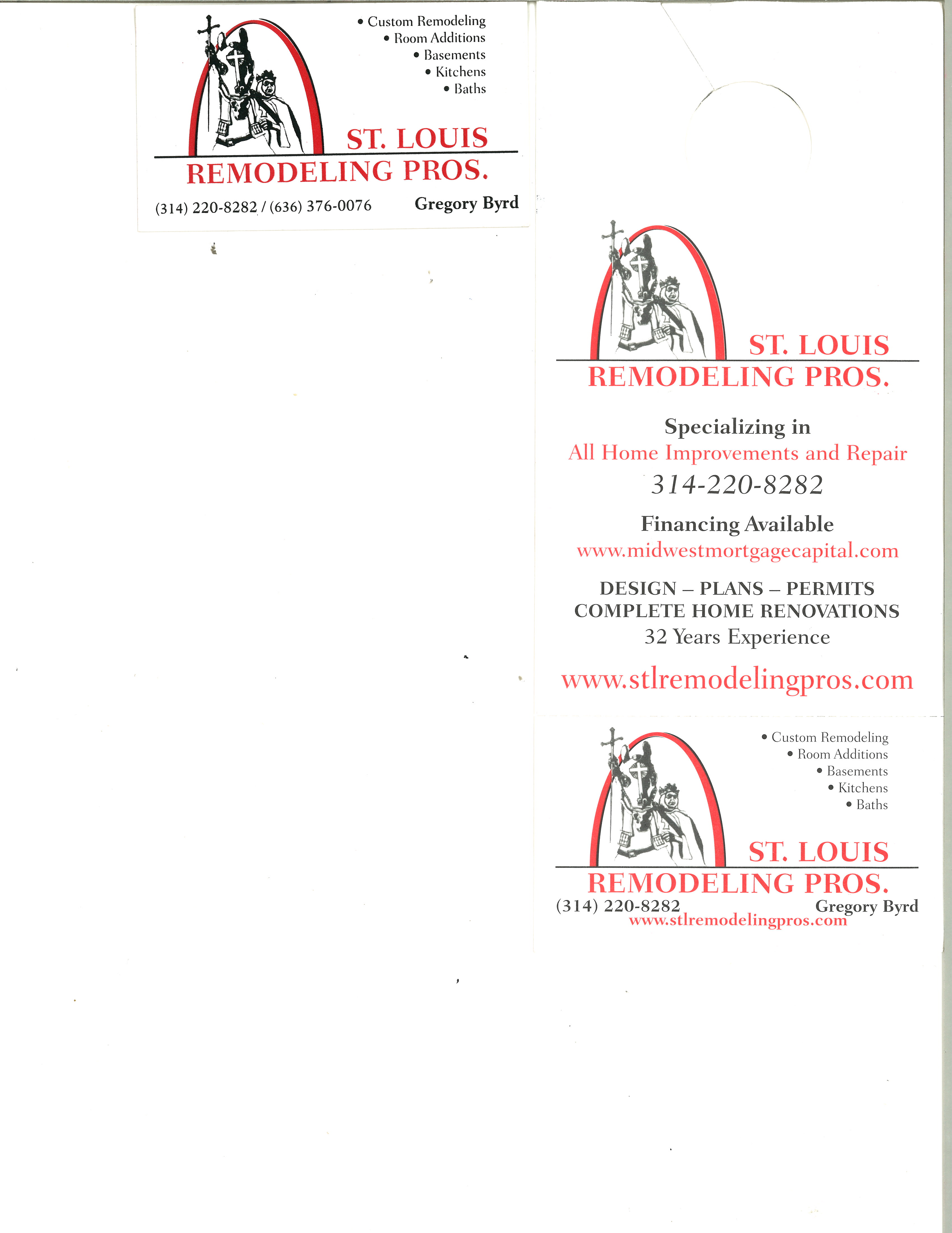 St. Louis Remodeling Pros. Logo