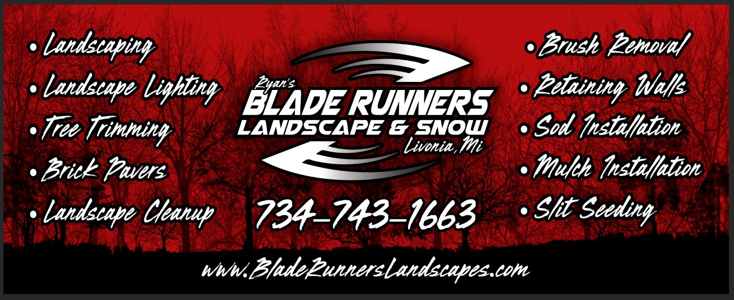 Blade Runners Lawn and Landscapes, LLC Logo