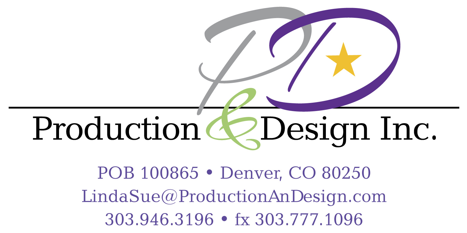Production & Design, Inc. Logo