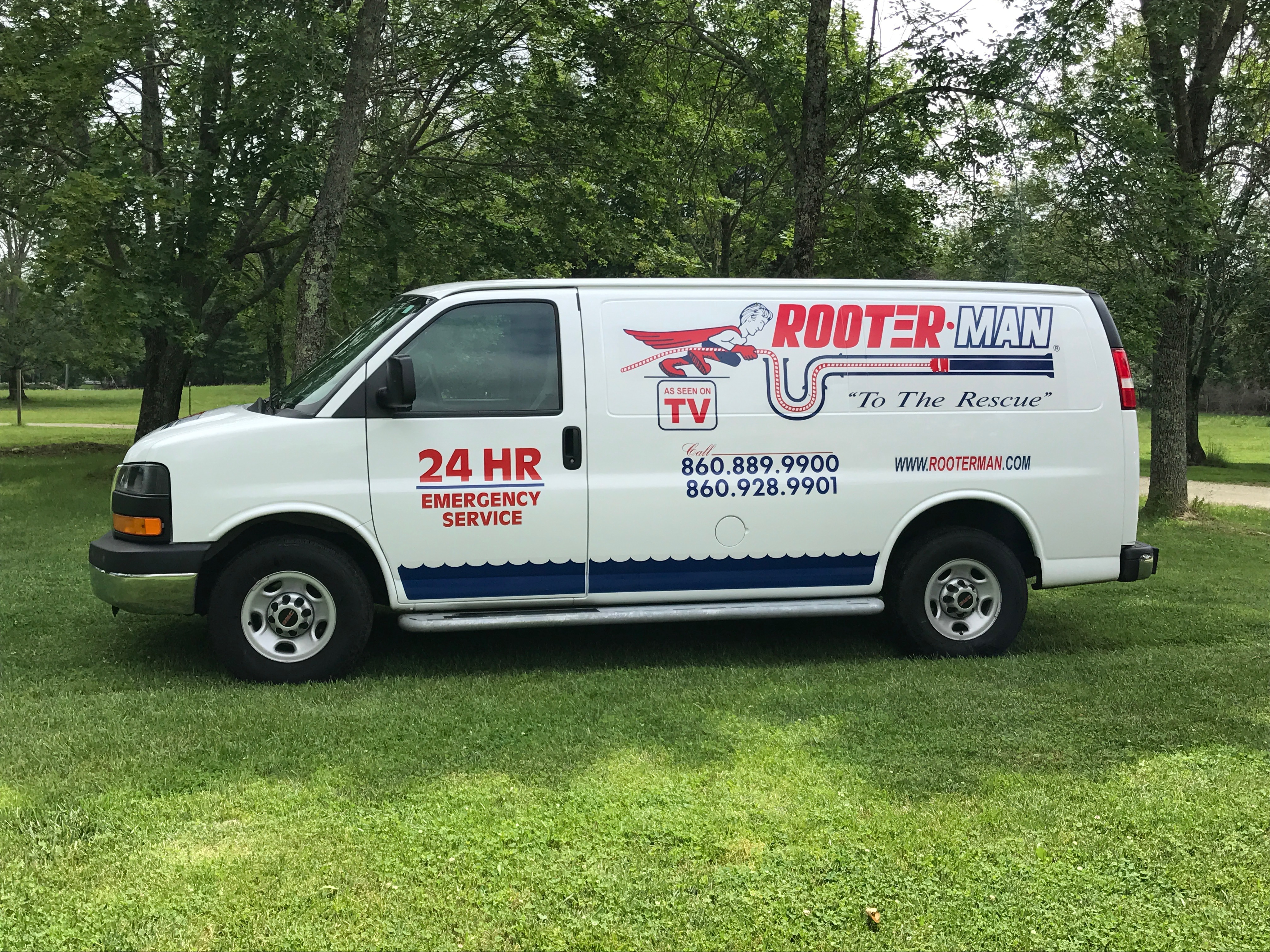 Rooter-Man of Eastern, CT Logo