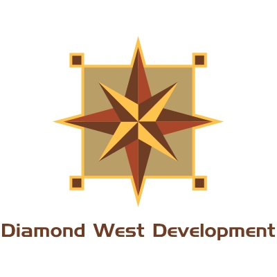 Diamond West Construction Logo