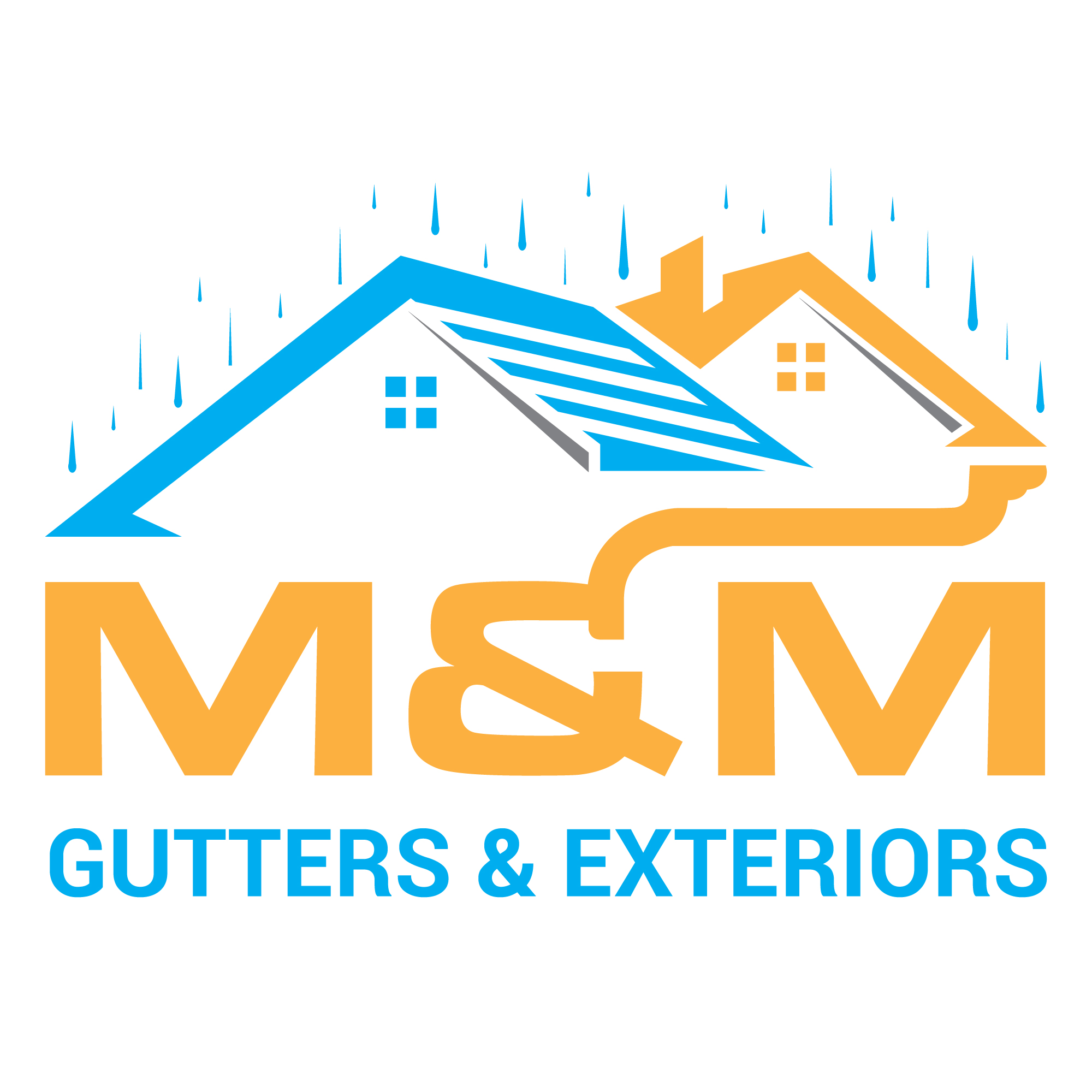 M&M Gutters, Inc. Logo