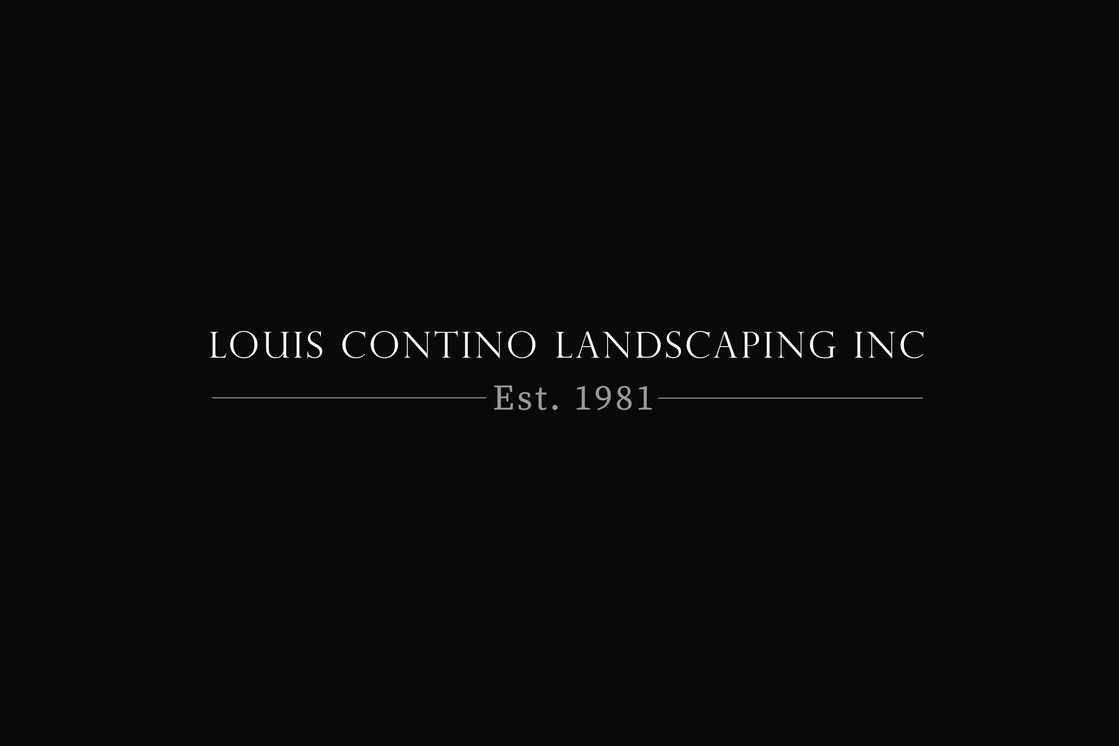 Louis Contino Landscaping Logo