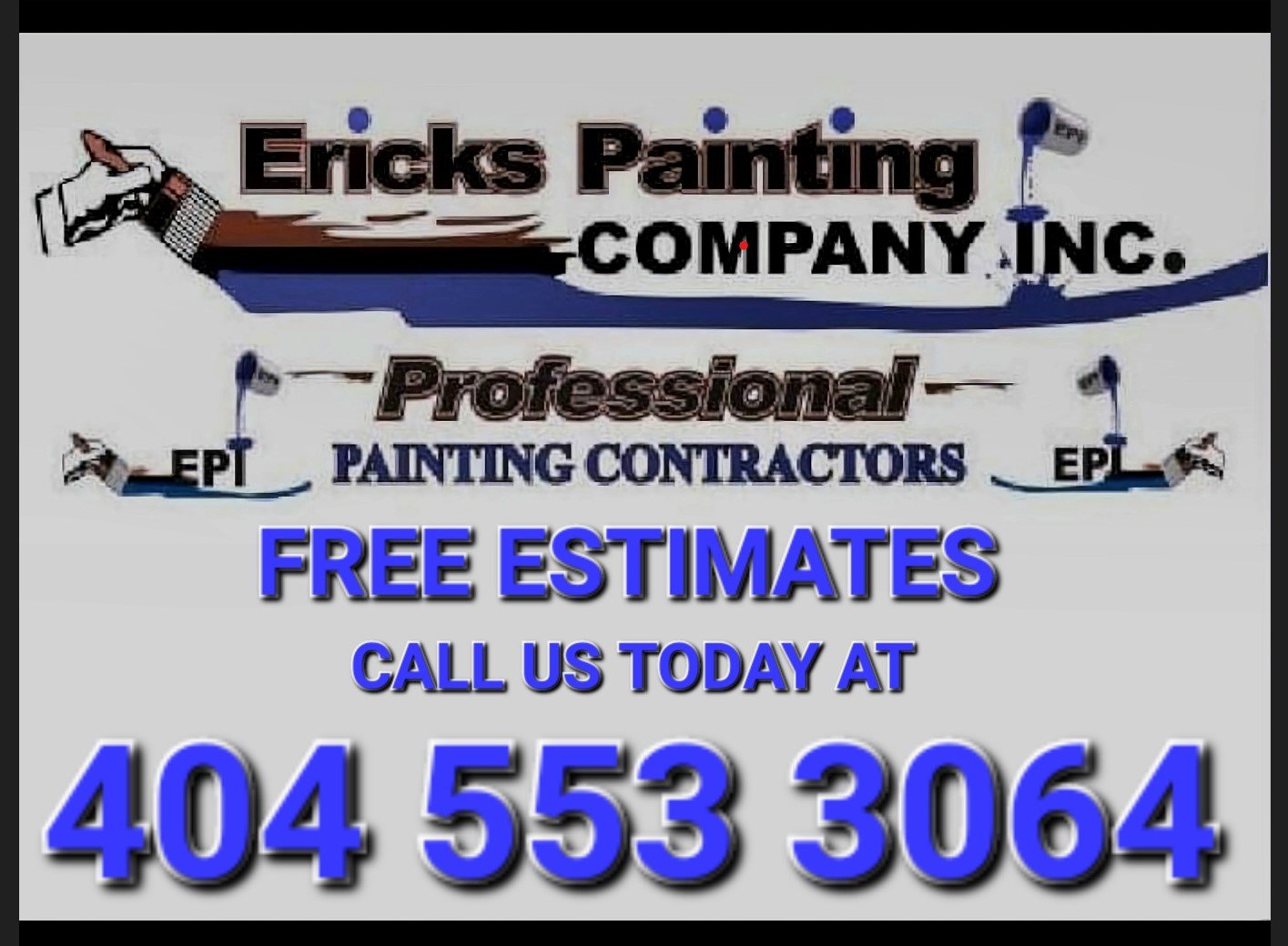 Ericks Painting Company, Inc. Logo