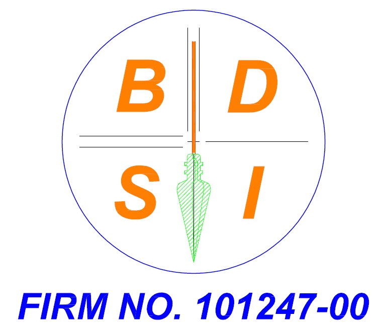 B & D Surveying, Inc. Logo