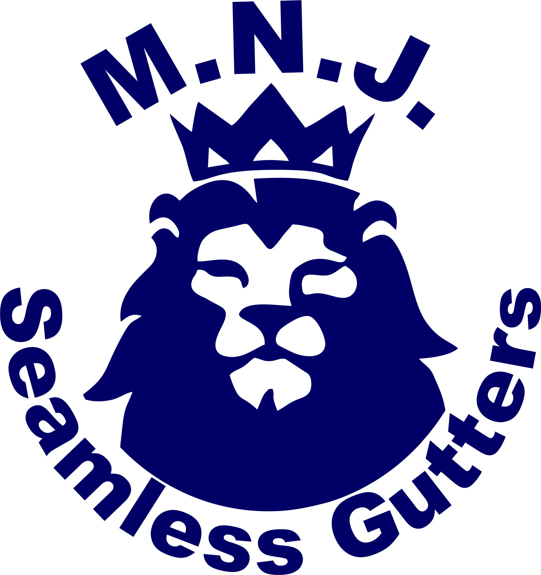 MNJ Seamless Gutters, LLC Logo