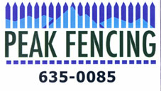 Peak Fencing Logo