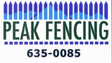 Peak Fencing Logo