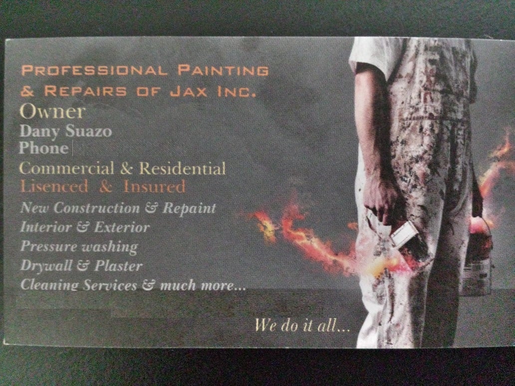 Professional Painting & Repairs of Jax, Inc. Logo