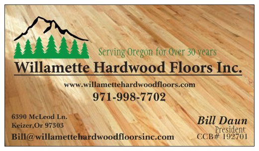 Willamette Hardwood Floors, Inc. Logo