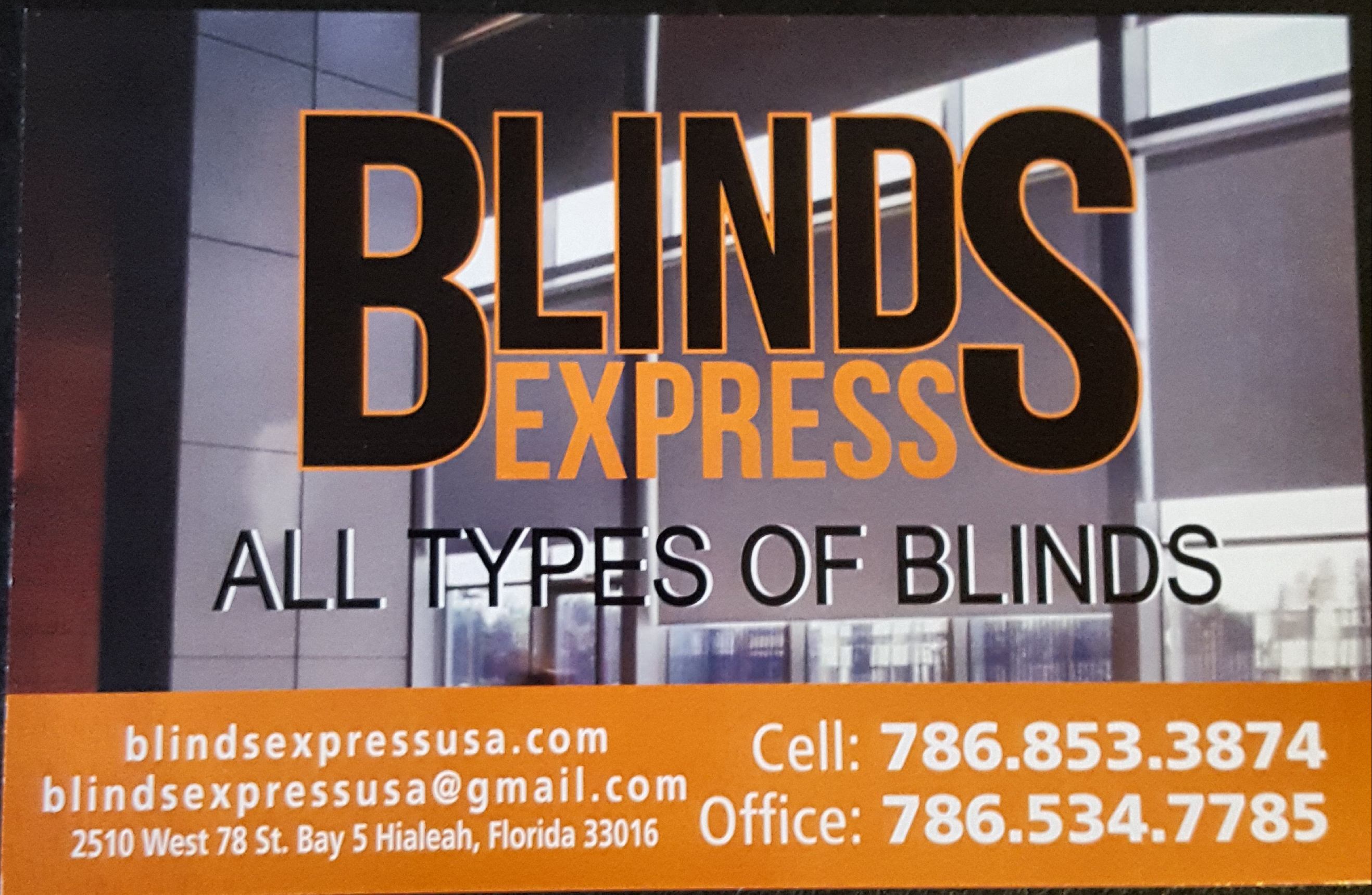 Blinds Express USA Logo