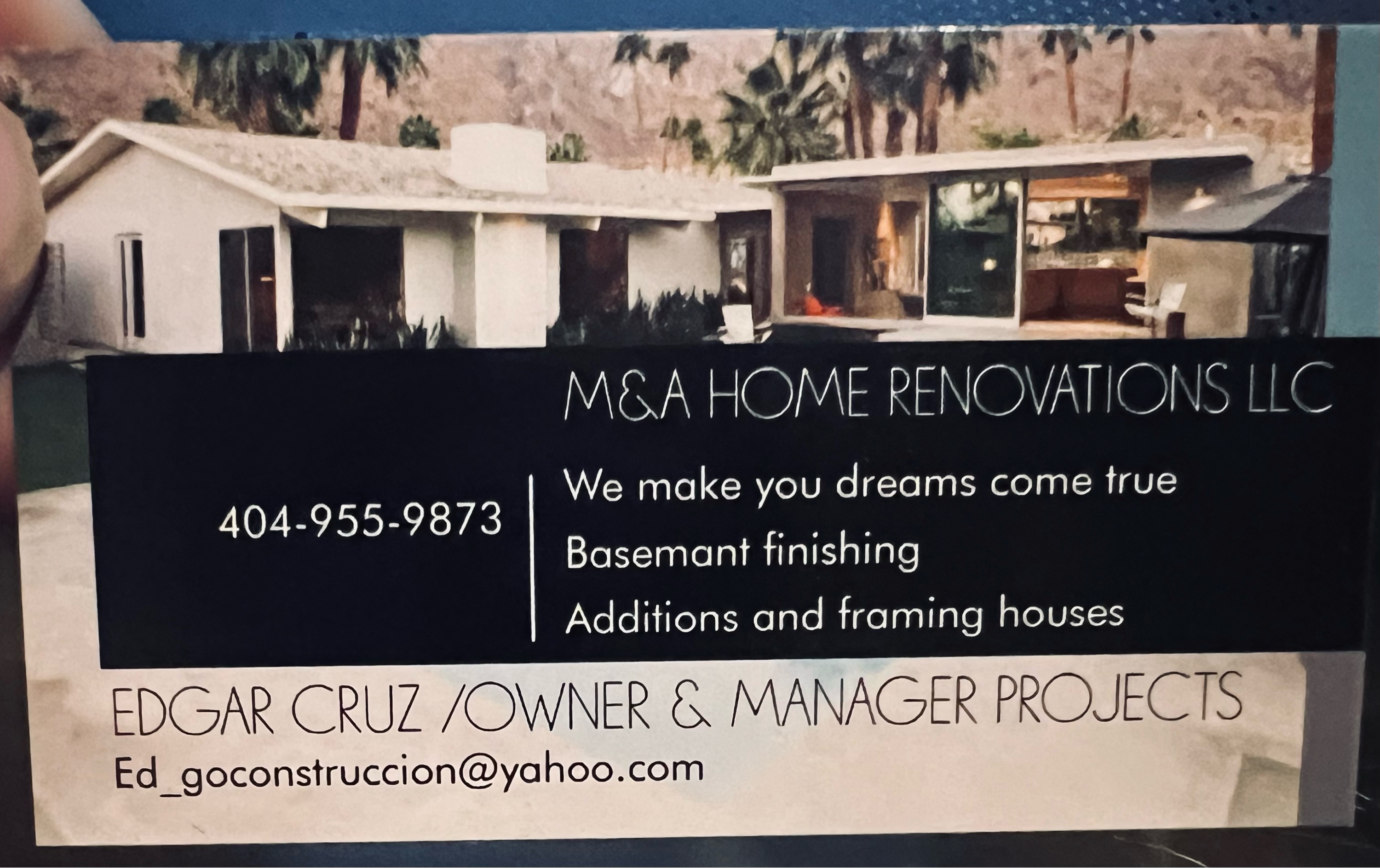 M & A Home Renovation, LLC Logo