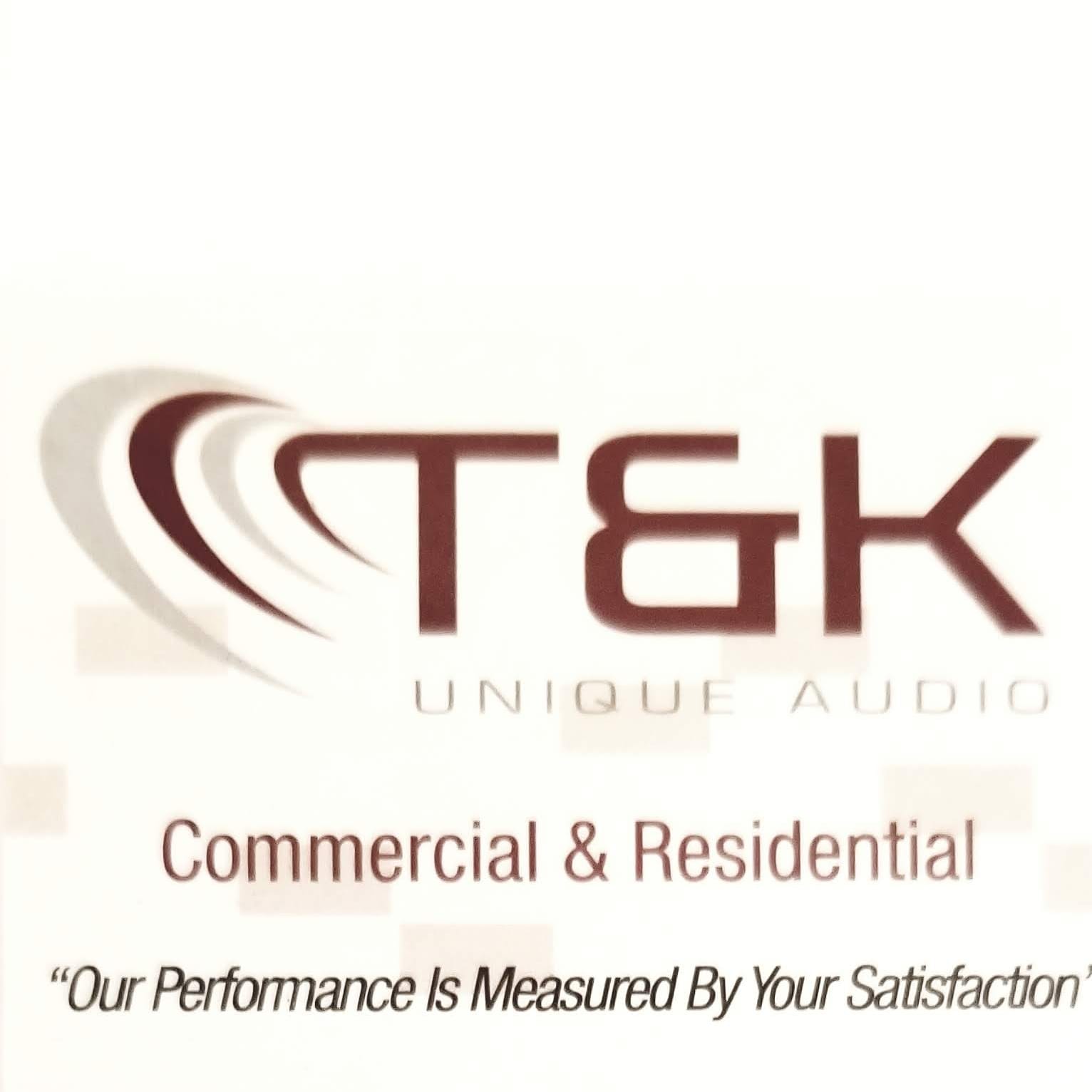 T & K Unique Audio, LLC Logo