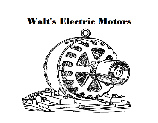 Walt's Electric Motors Logo