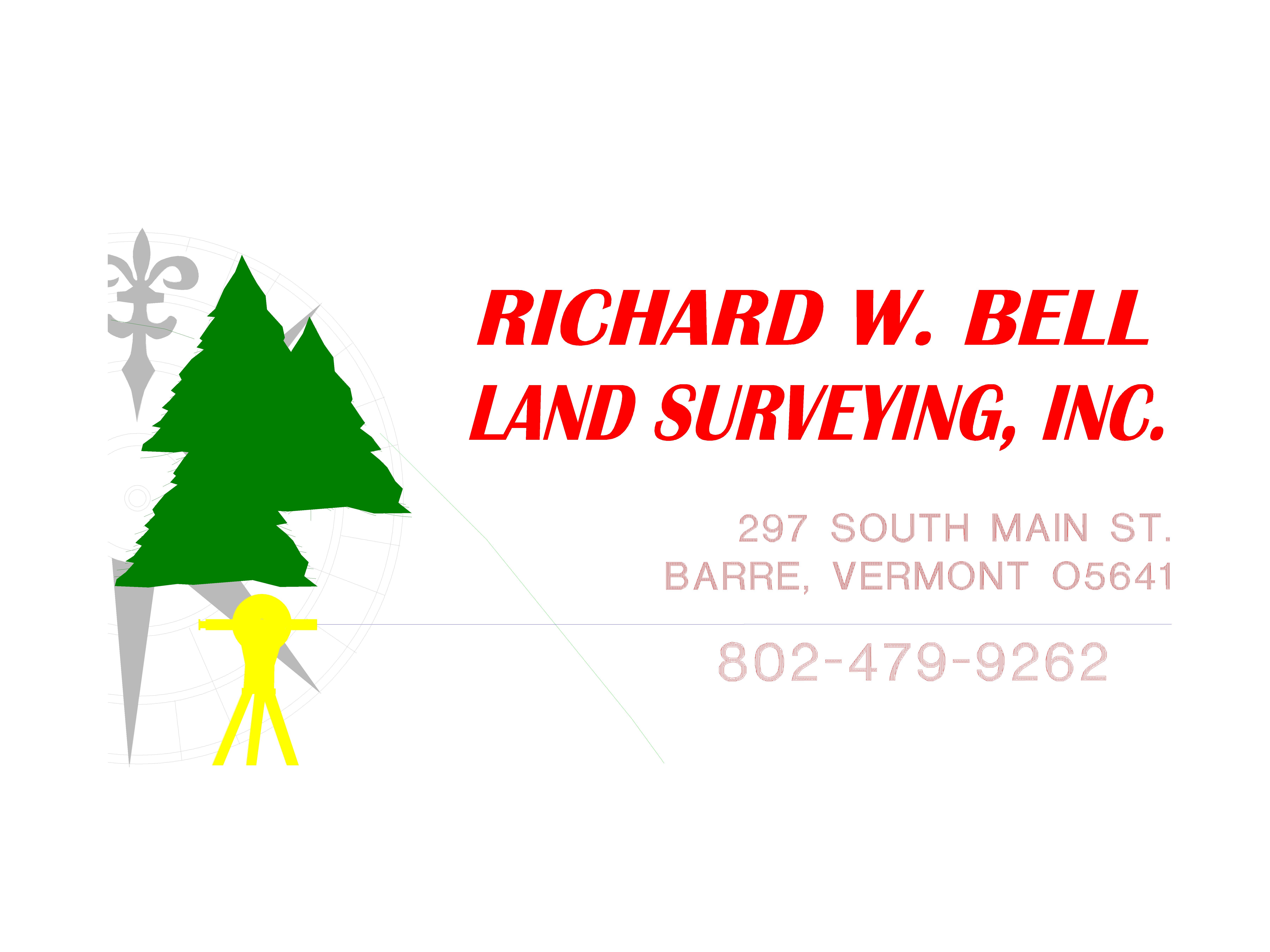 Richard W. Bell Land Surveying, Inc. Logo