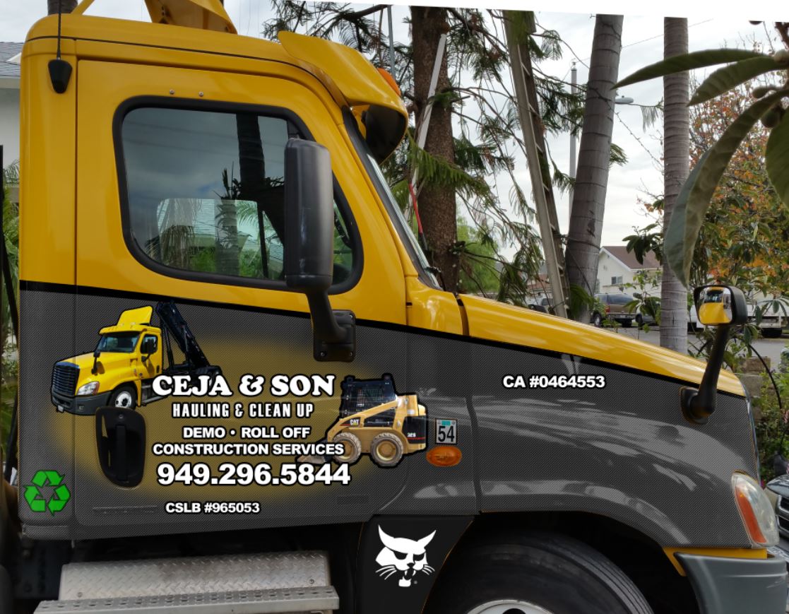 Ceja & Son Hauling and Clean Up Logo
