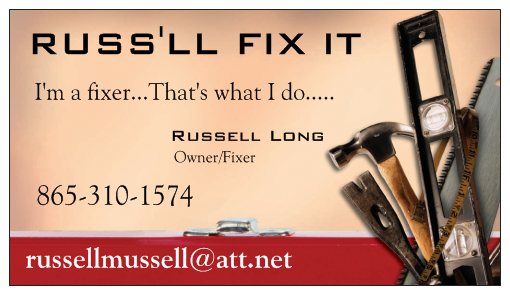 Russ'll Fix It Logo