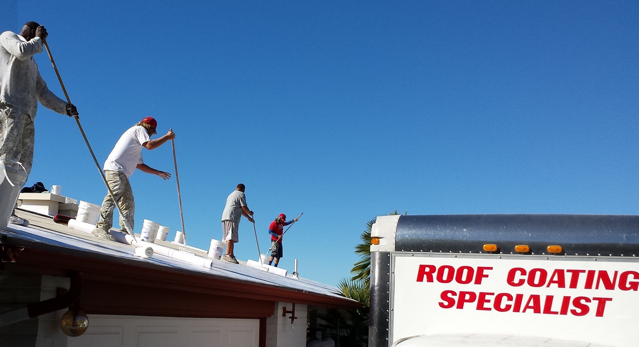 Roof Coating Specialist Logo