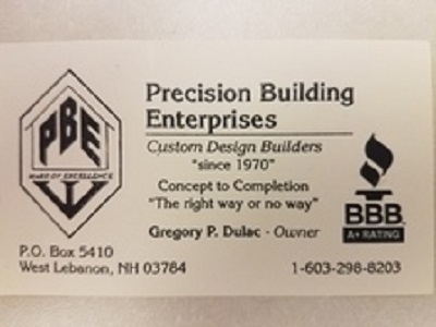 Precision Building Enterpises Logo