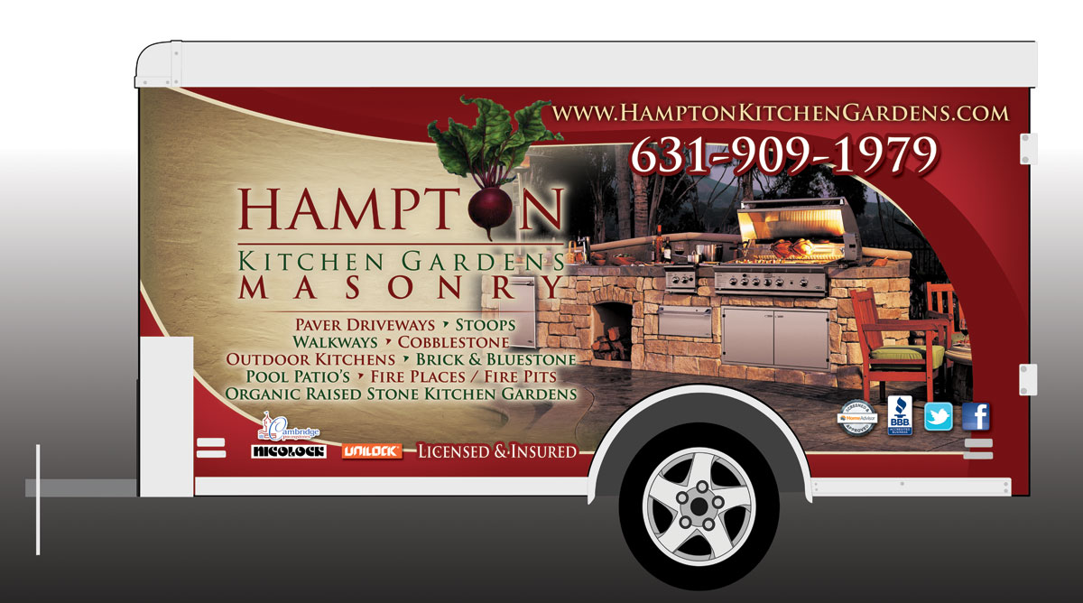 Hampton Kitchen Gardens & Masonry Logo