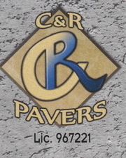 C And R Pavers Logo