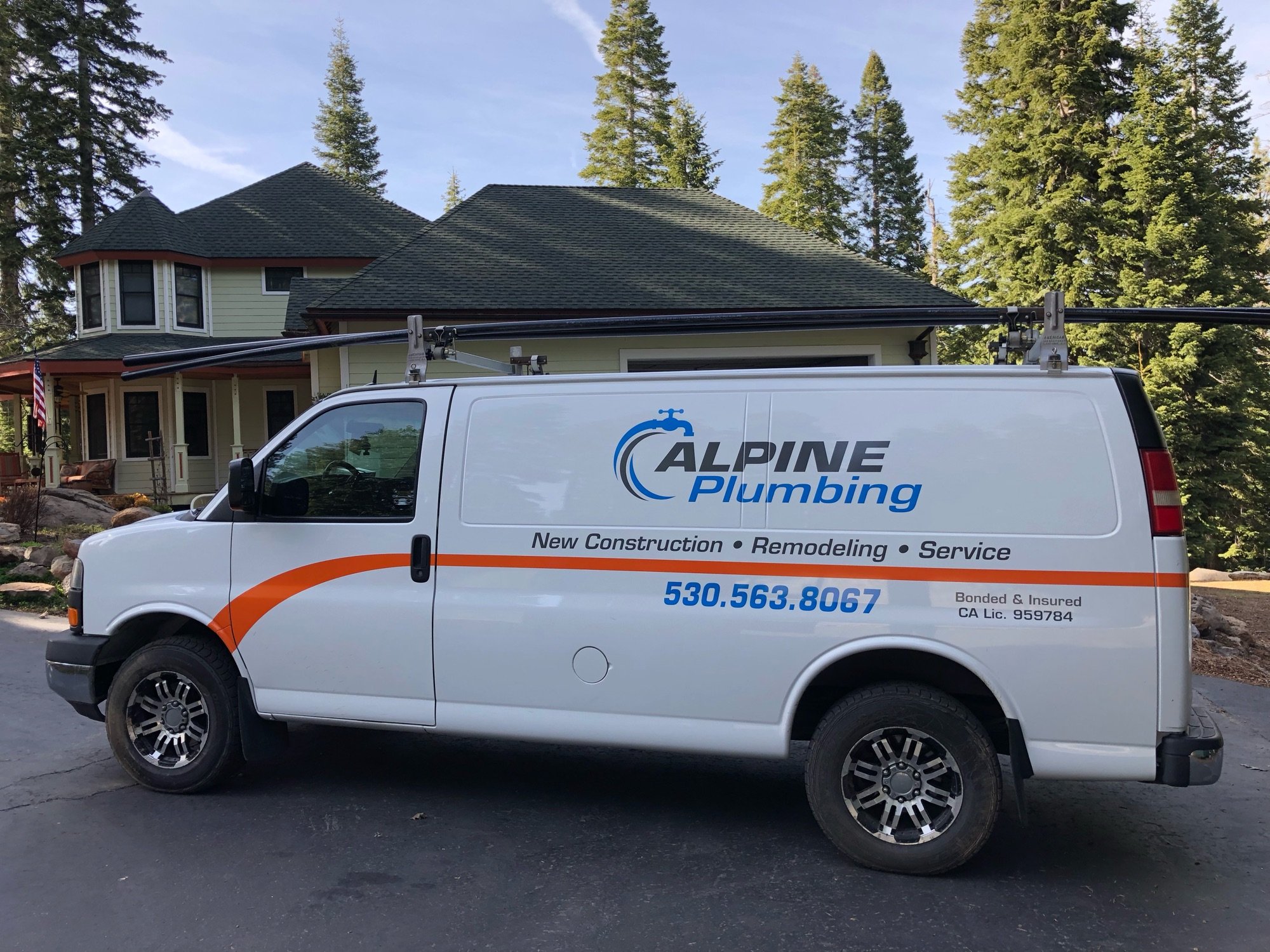 Alpine Plumbing Logo