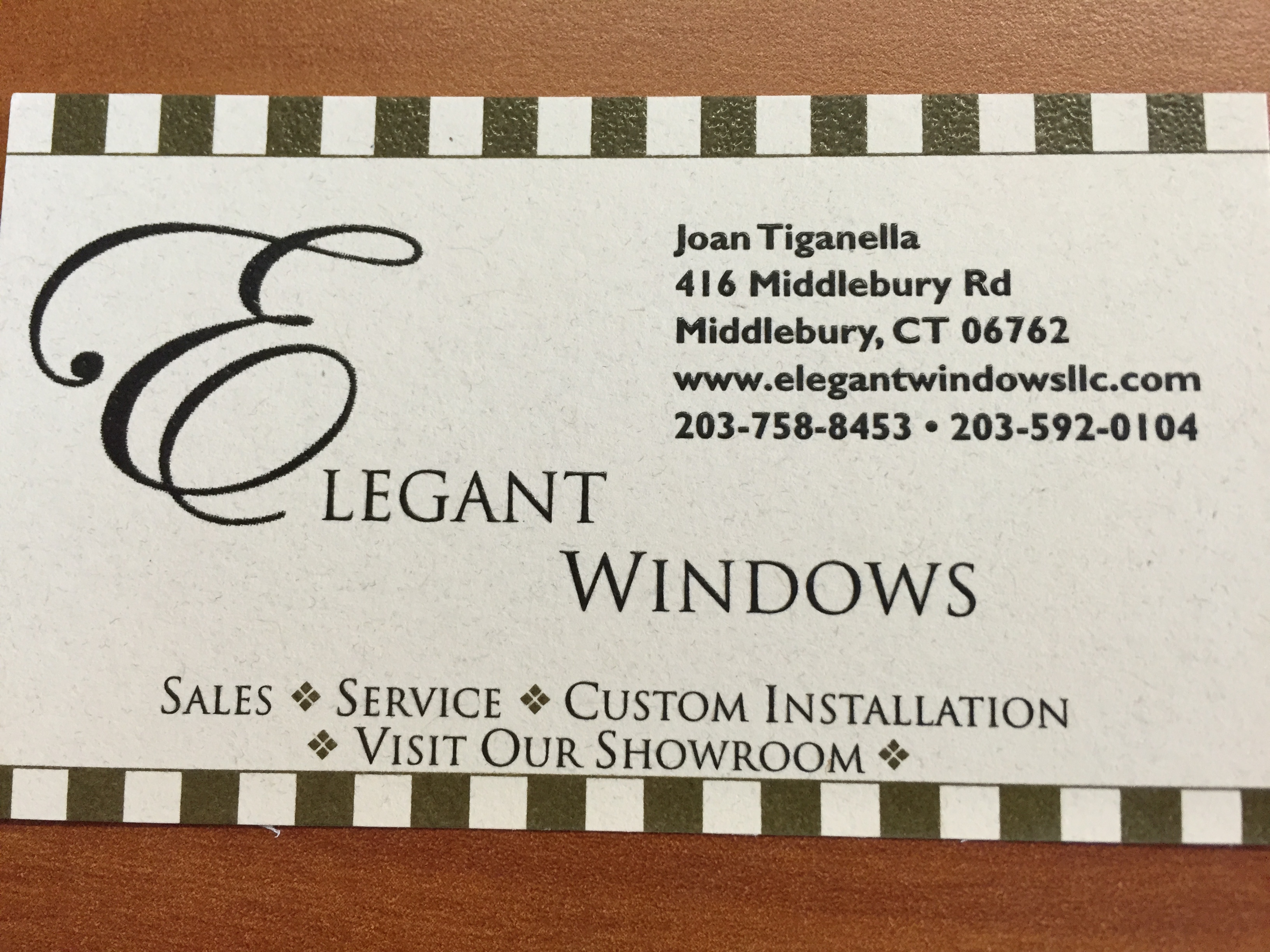 Elegant Windows, LLC Logo