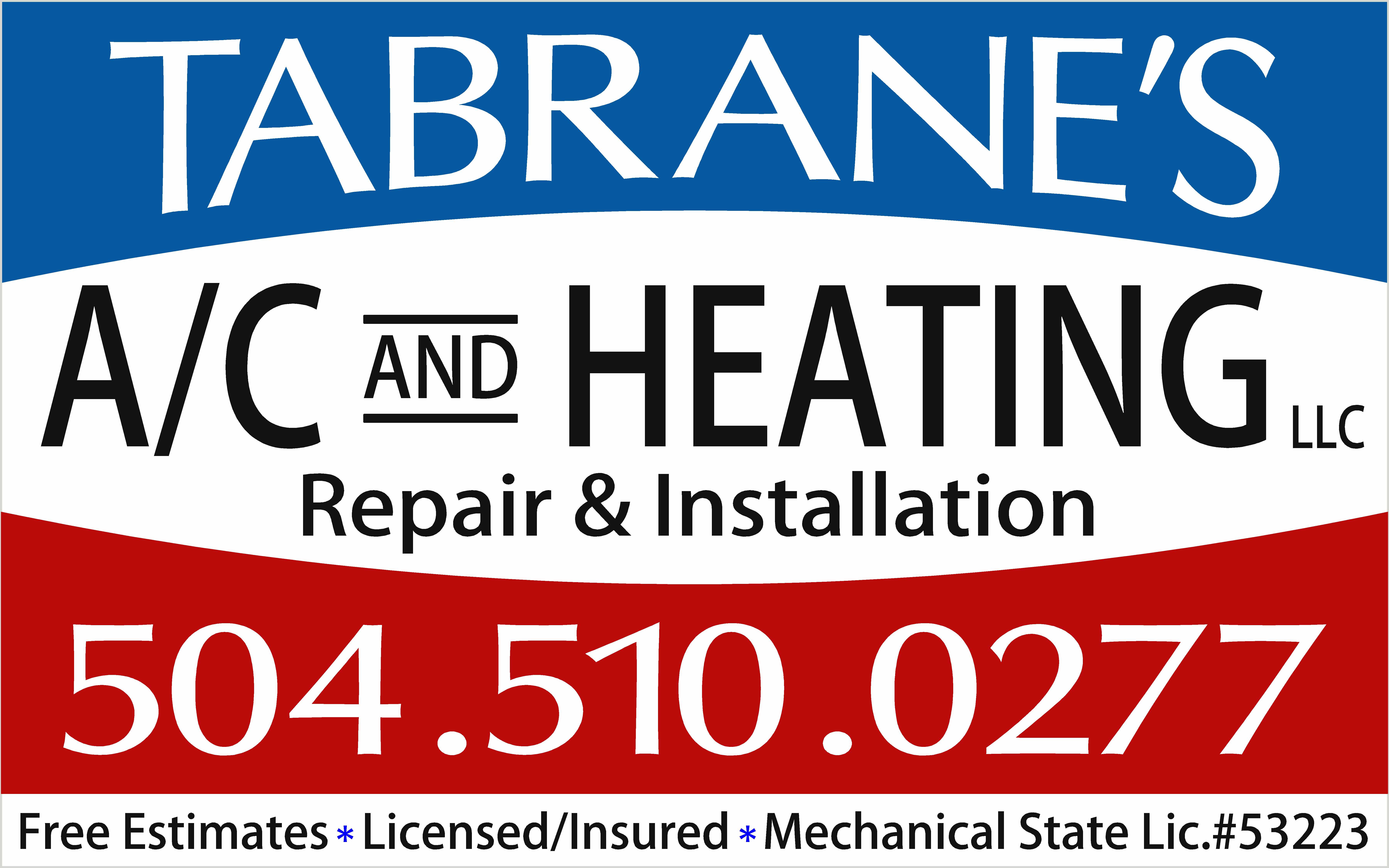 Tabrane's A/C And Heating, LLC Logo