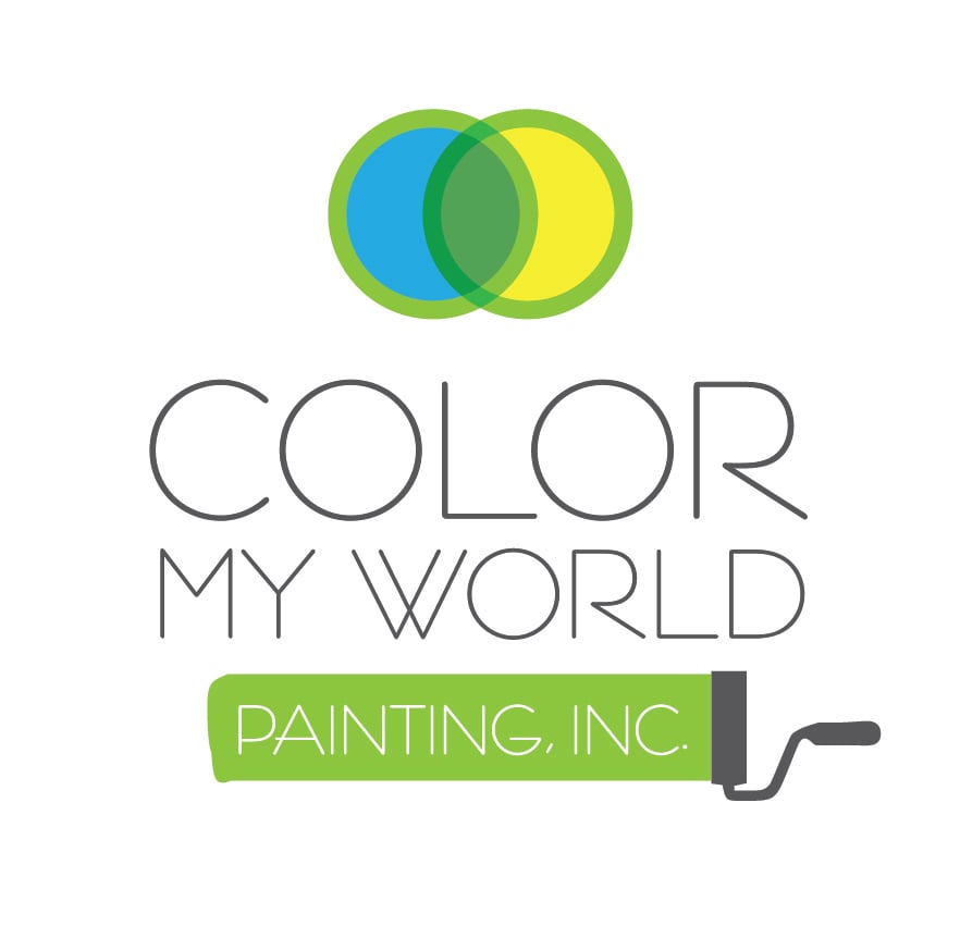 Color My World Painting, Inc. Logo