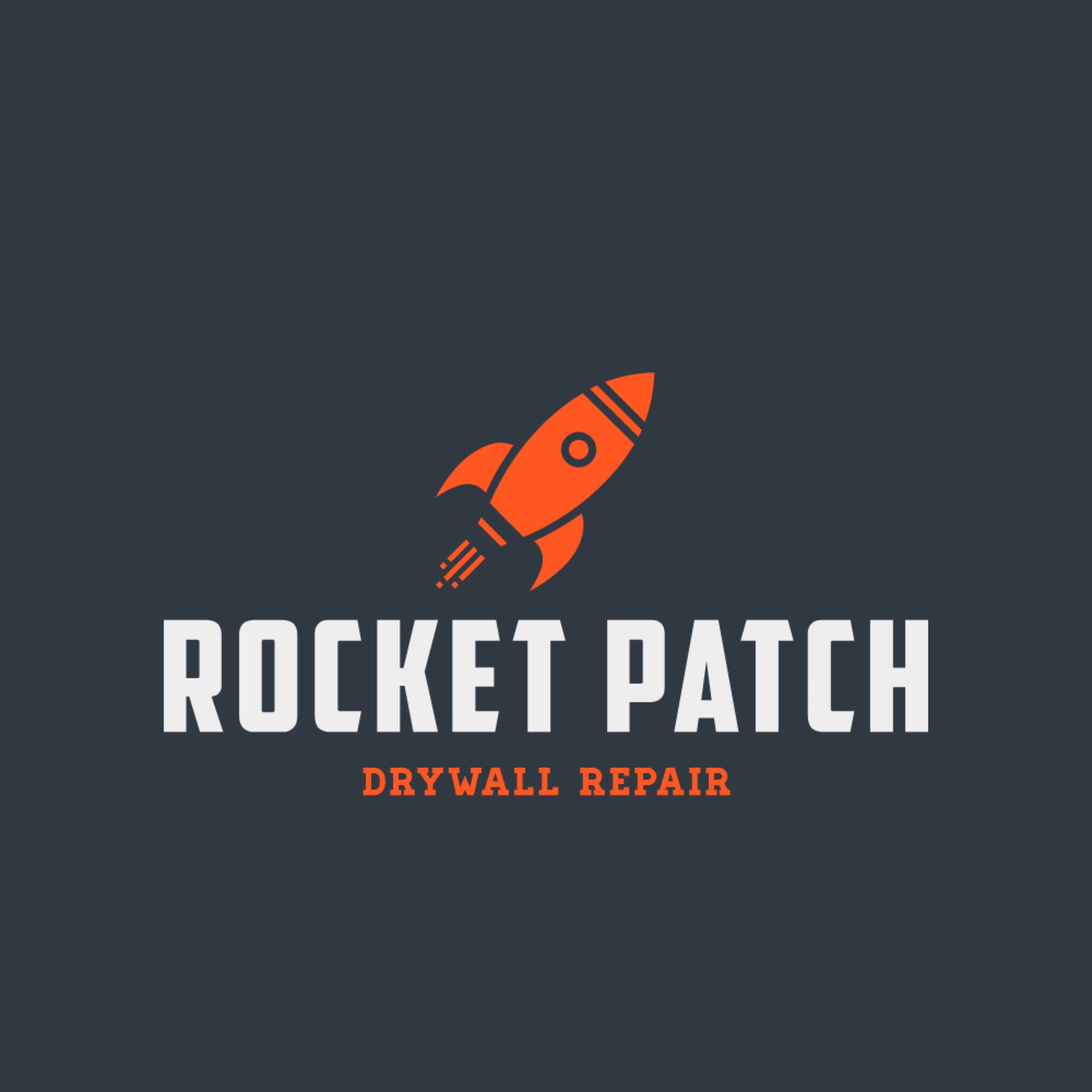 Rocket Patch Drywall Repair Logo