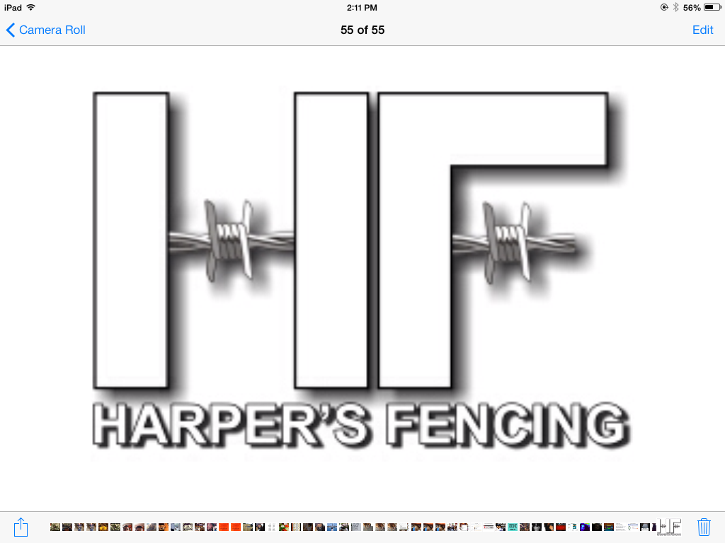 Harper's Fence and Walls Logo