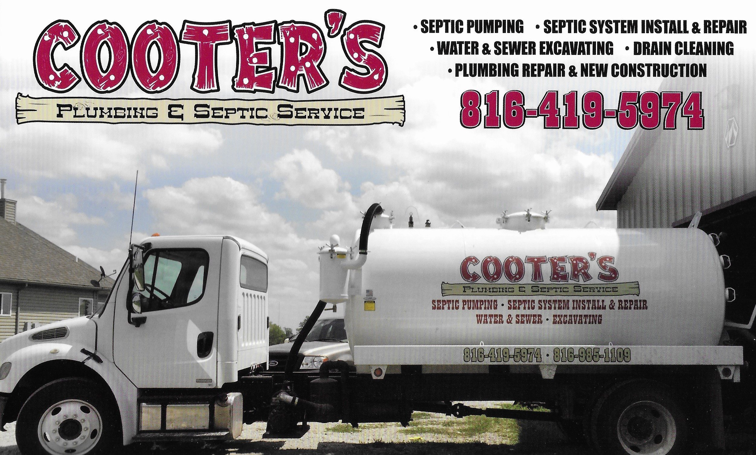 Cooter's Plumbing, LLC Logo
