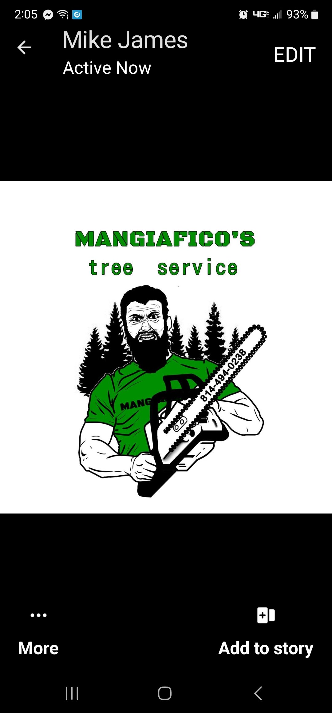 Mangiafico's Tree Service Logo