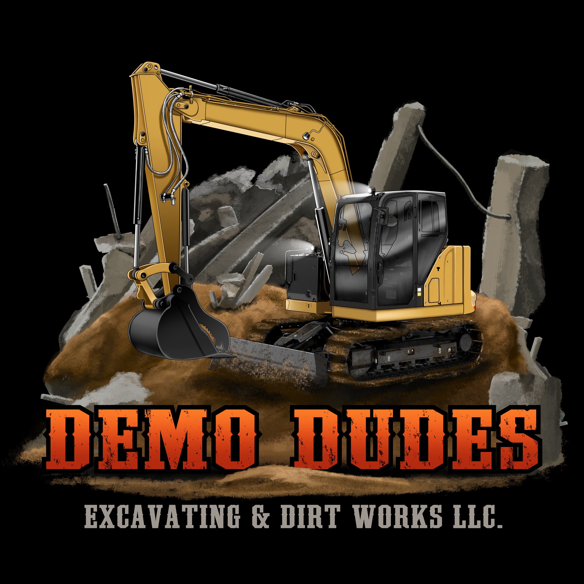 Demo Dudes Excavating & Dirt Works LLC Logo