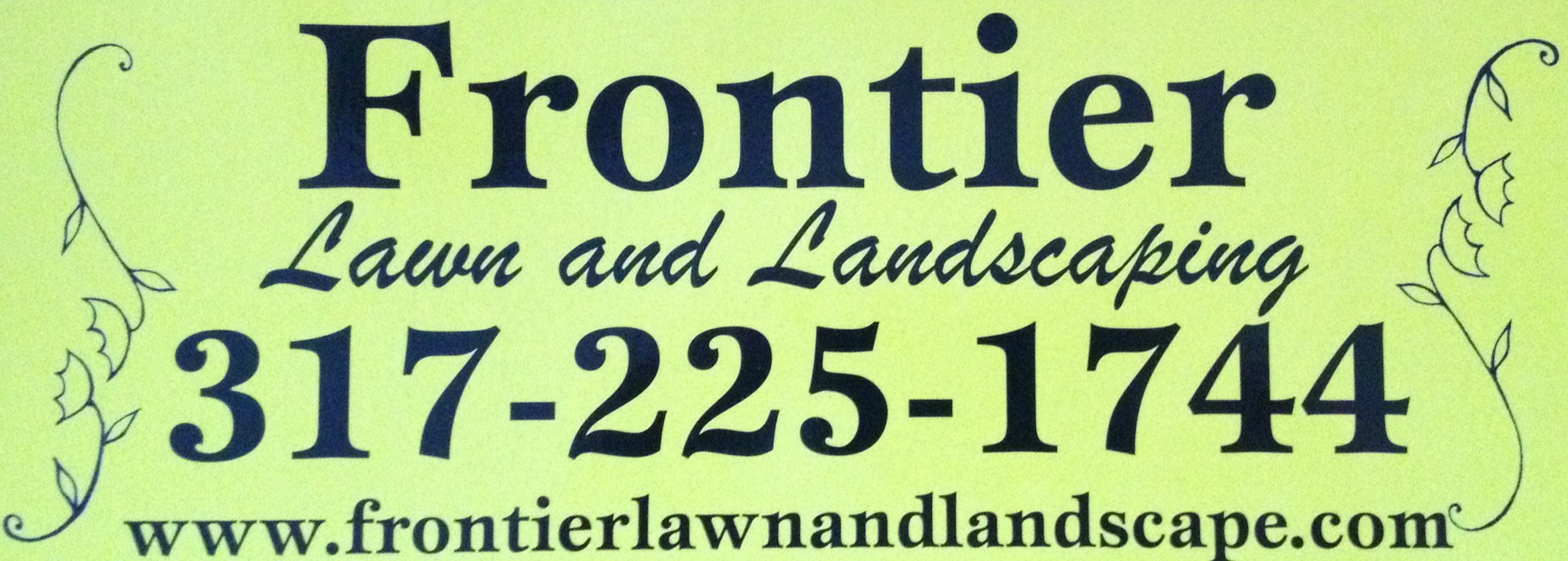 Frontier Lawn and Landscaping Logo