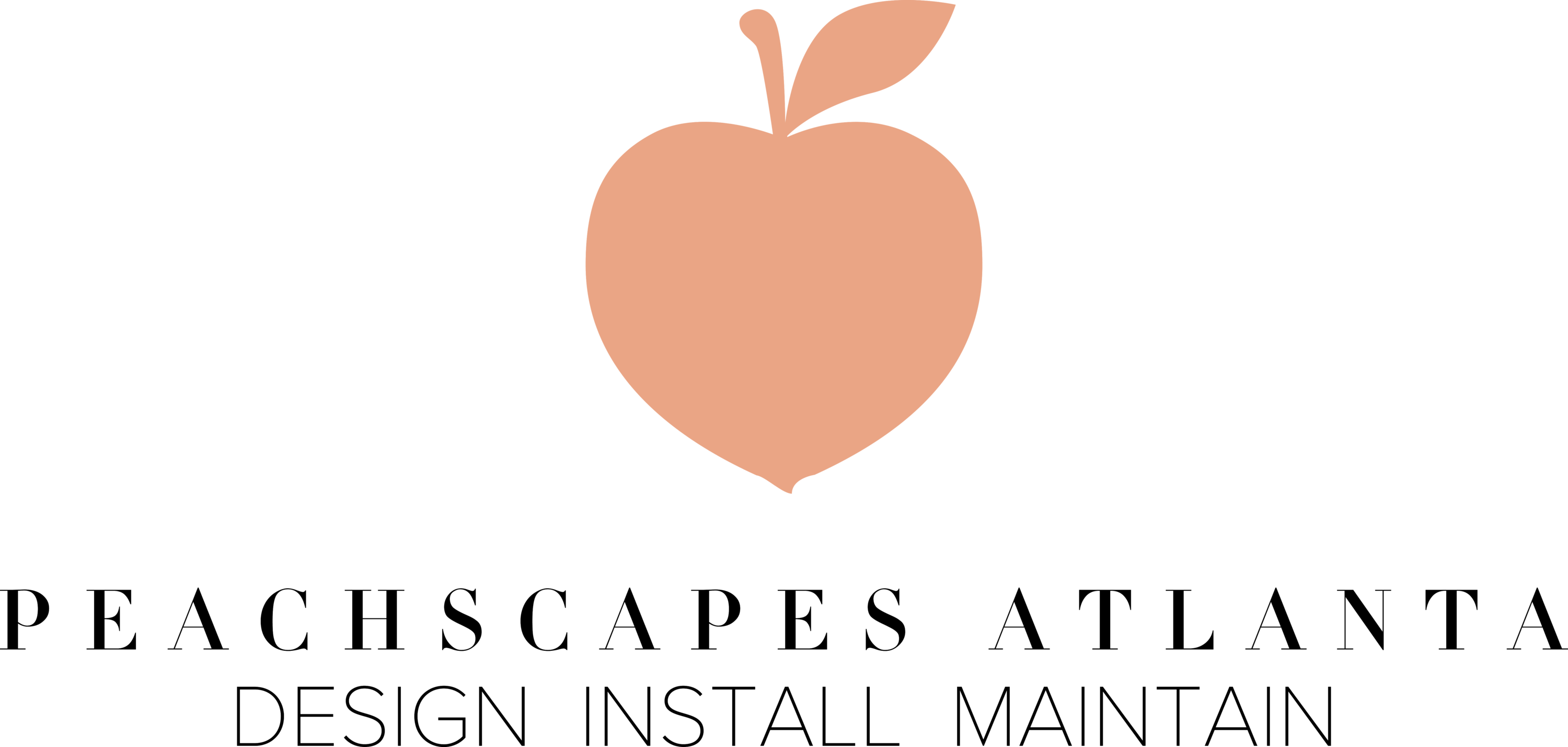 Peachscapes Atlanta Hardscapes Logo
