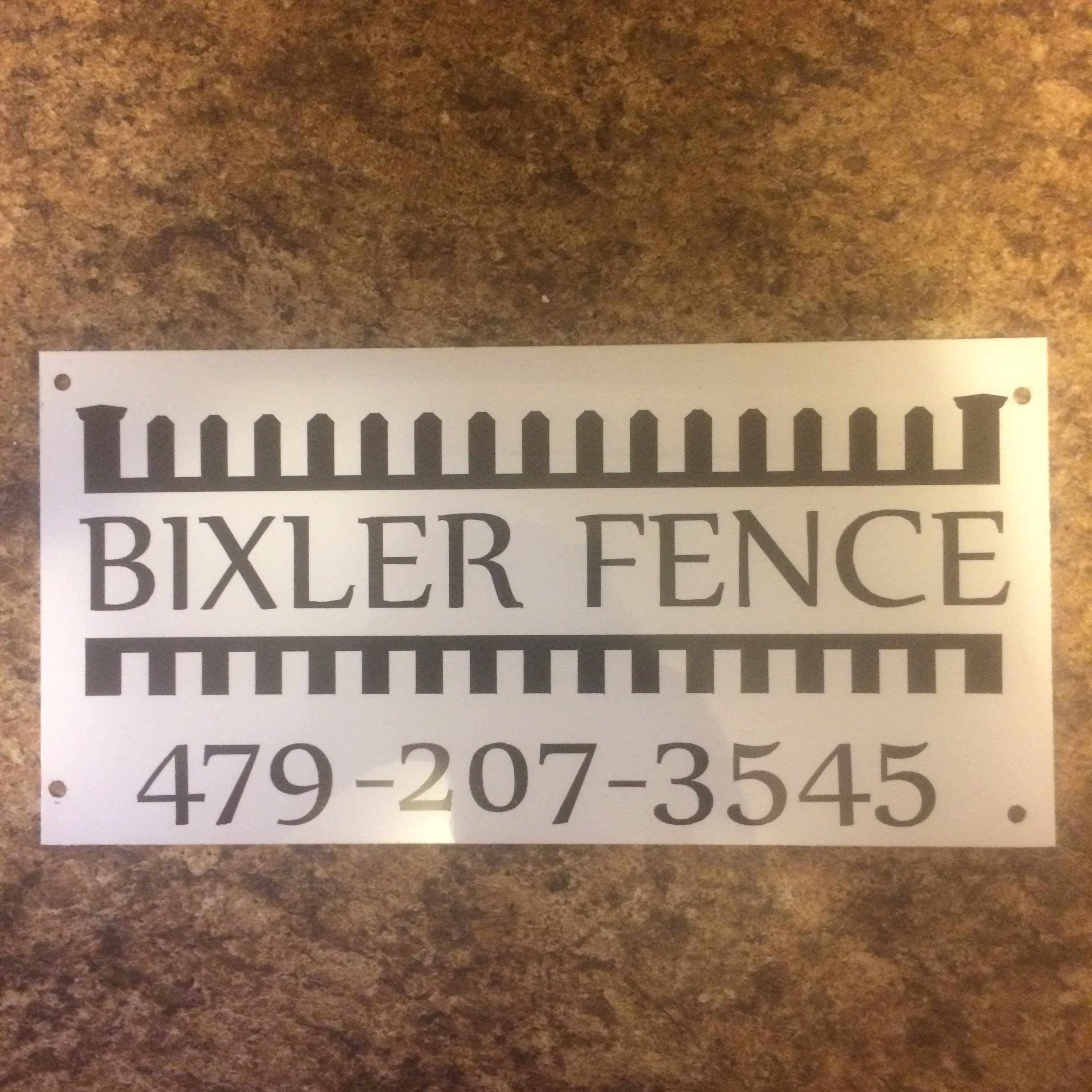 Bixler Fence Logo