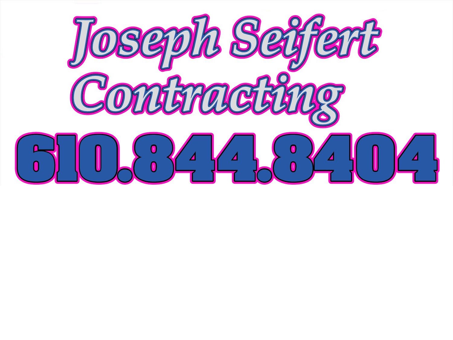 Joseph Seifert Contracting, LLC Logo