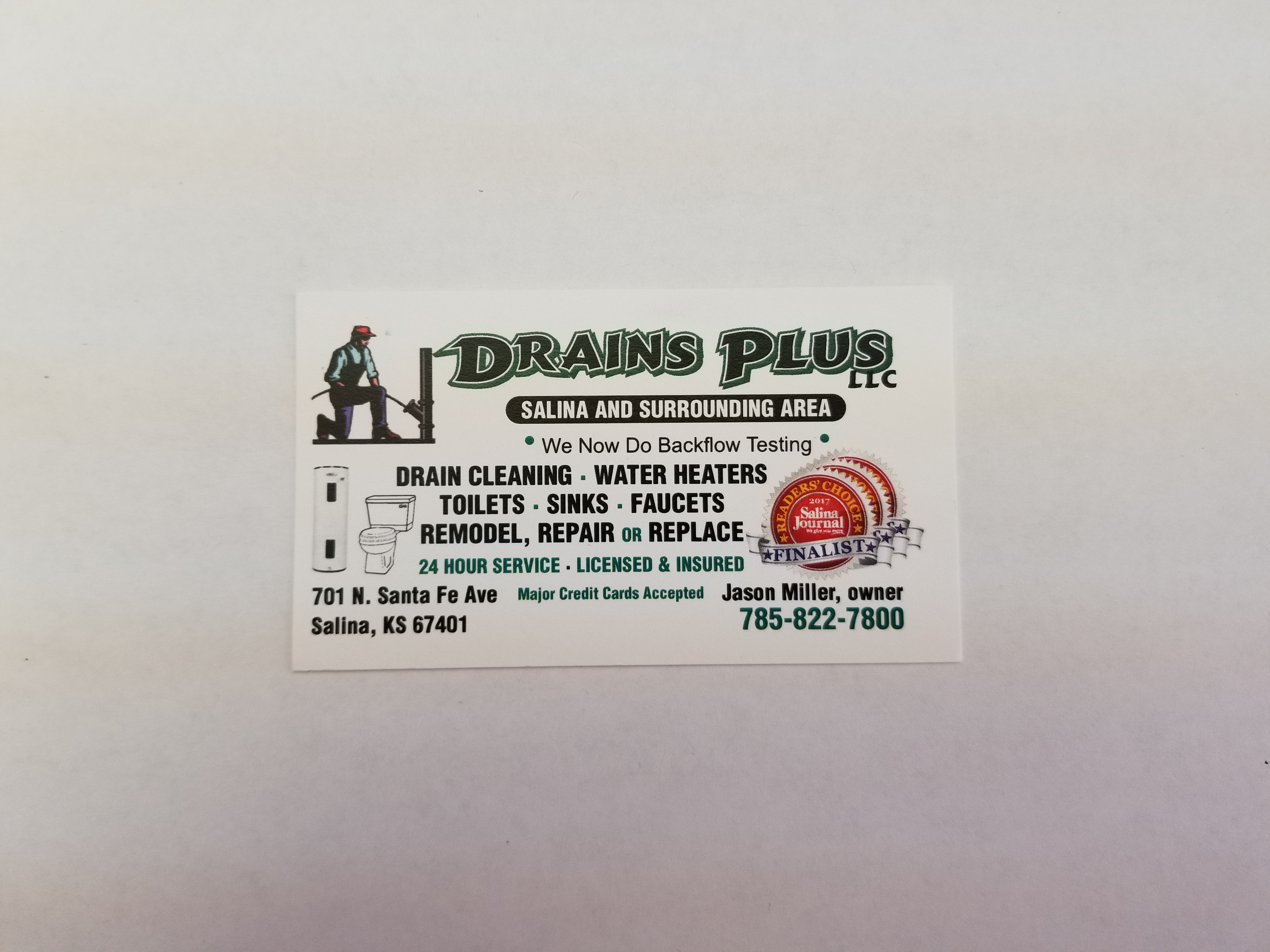 Drains Plus, LLC Logo