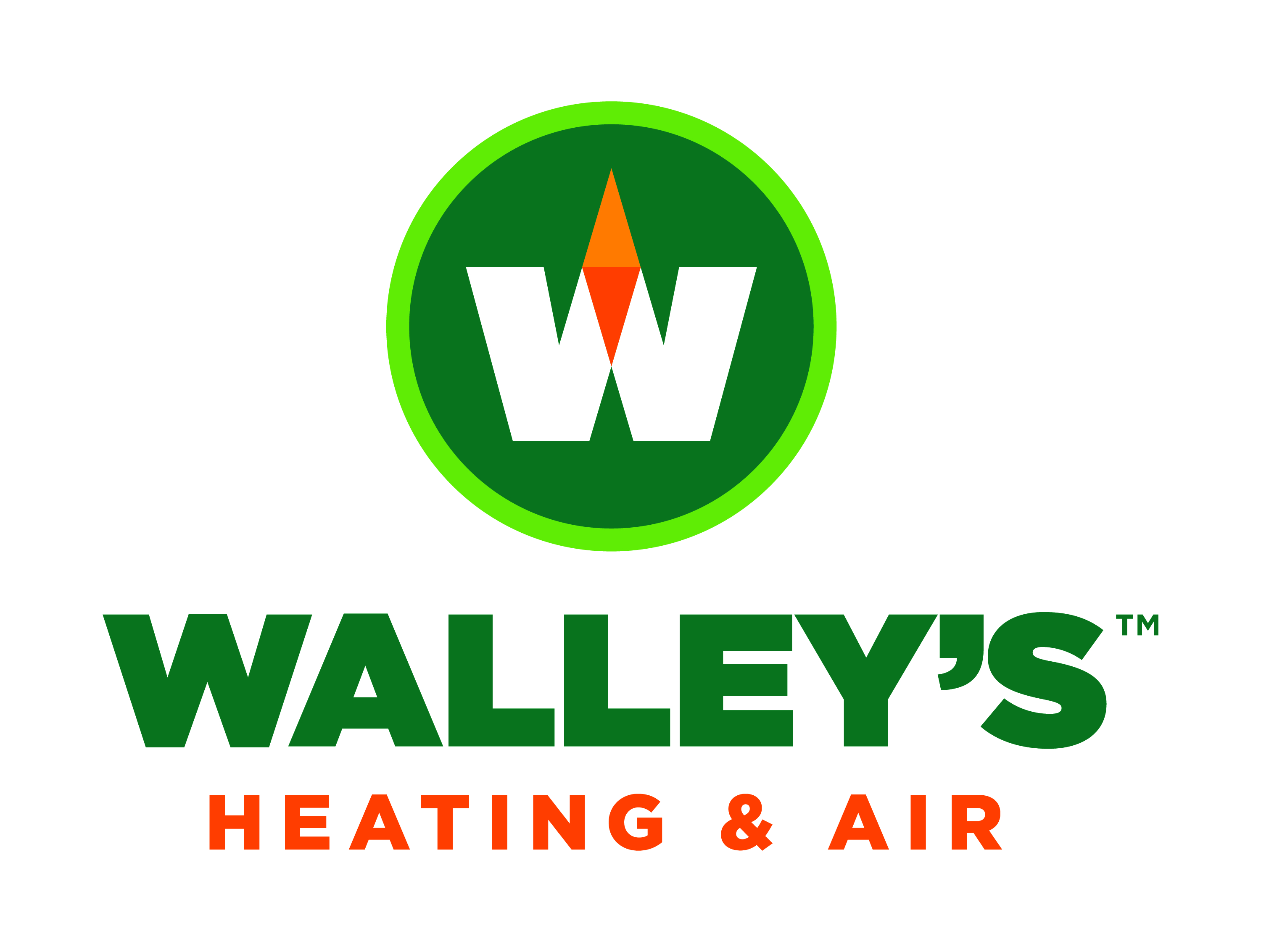 Walley's Heating & Air Conditioning Logo