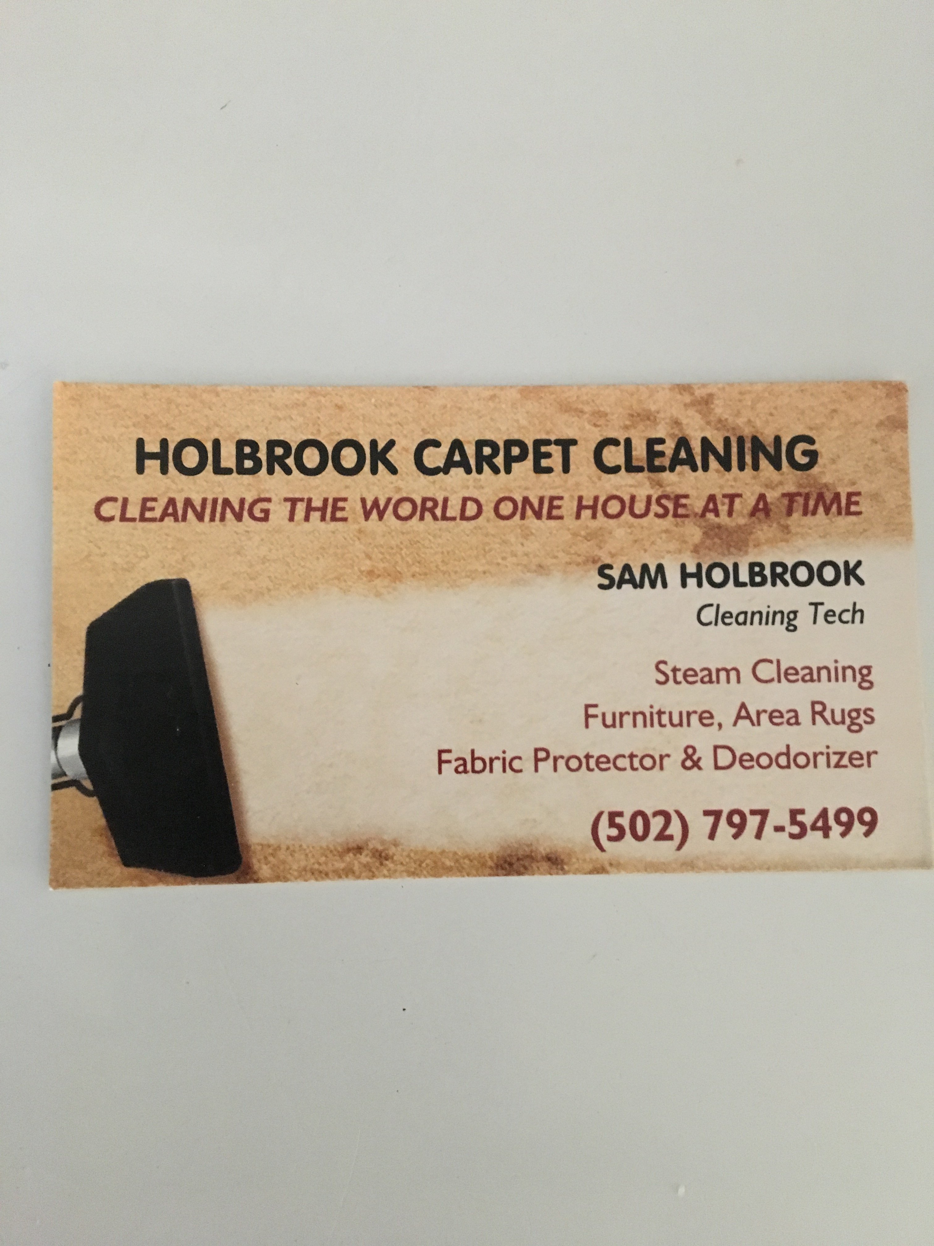 Holbrook's Carpet Cleaning Logo