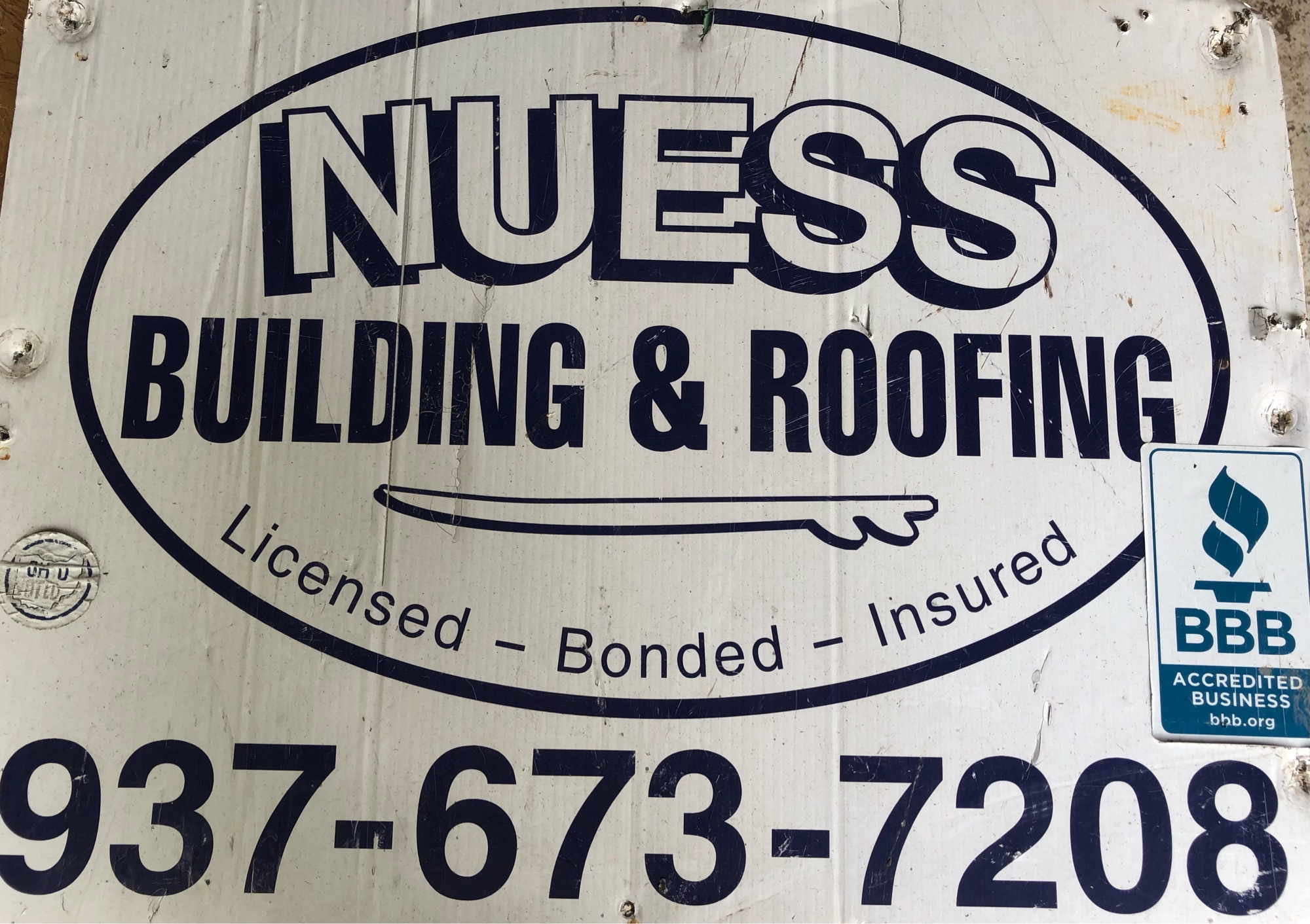 Richard Nuess Building and Roofing Contractor, Inc. Logo