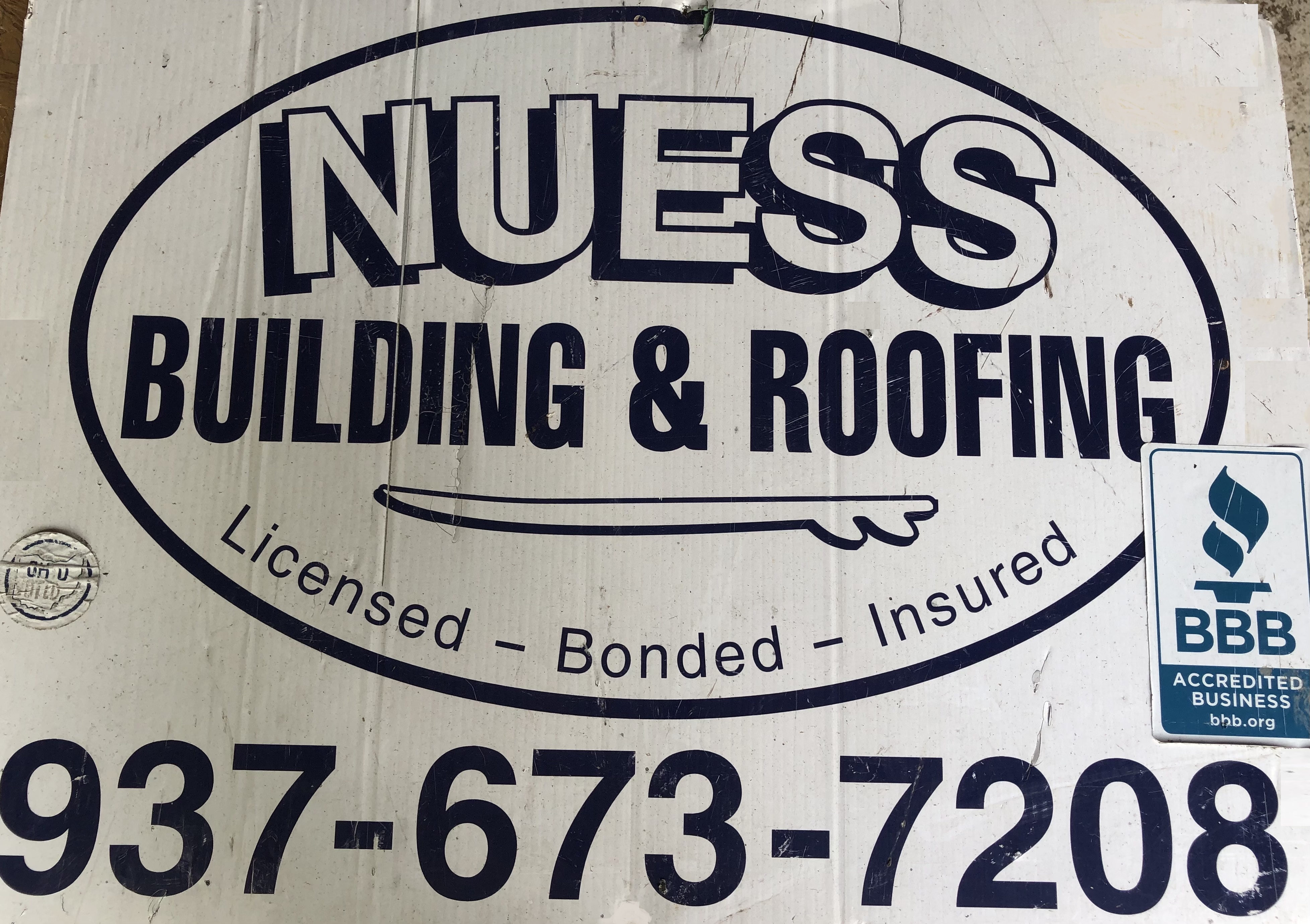 Richard Nuess Building and Roofing Contractor, Inc. Logo