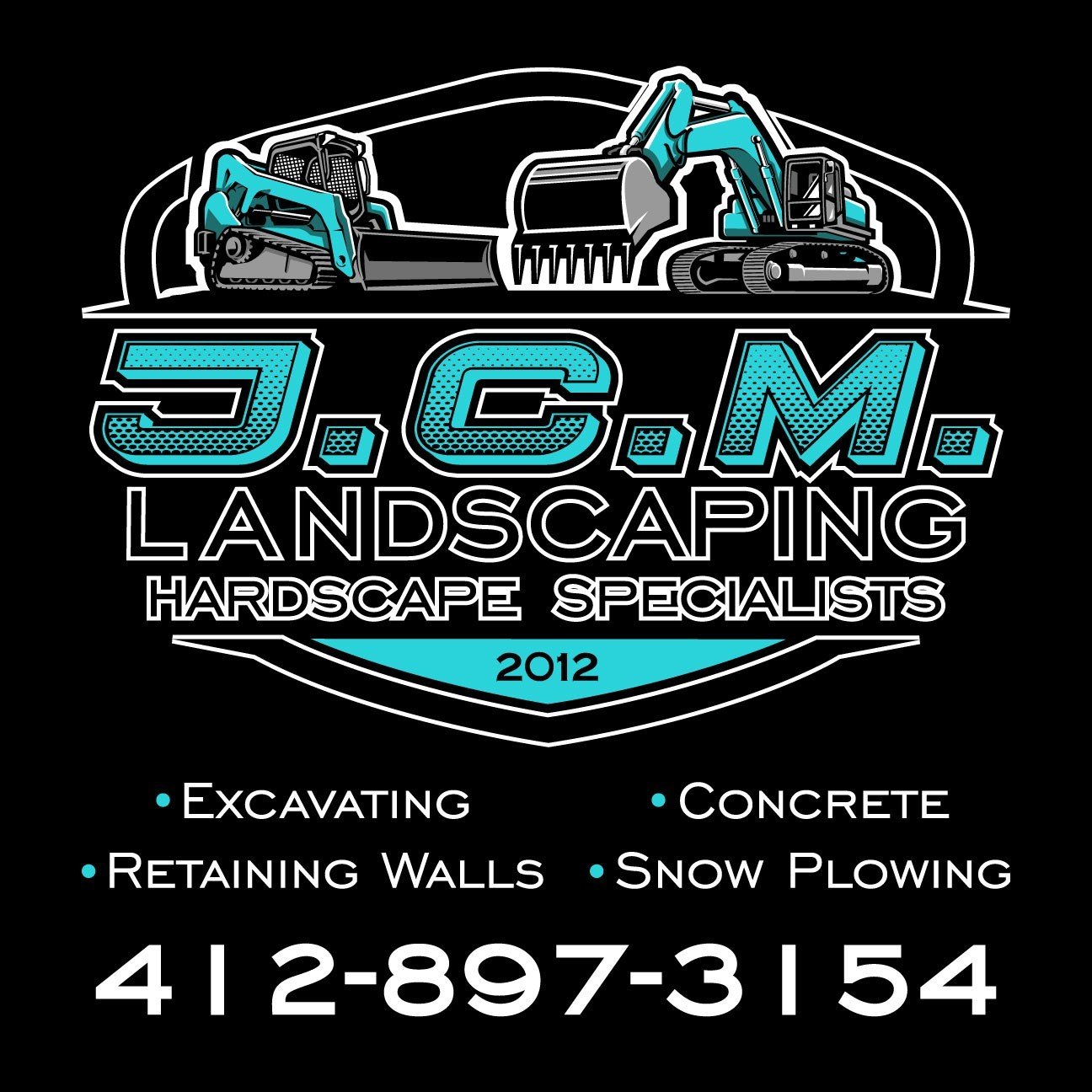 J.C.M. Landscaping Logo